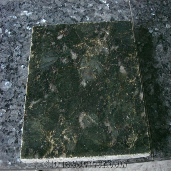 Green Verde Granite Butterfly Countertop Use,Kitchenware