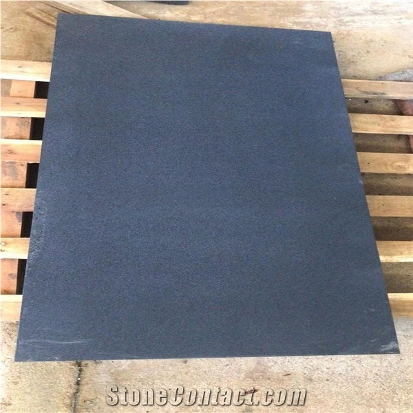 Hainan Black Basalt Floor Paver,Outside Panel Installation