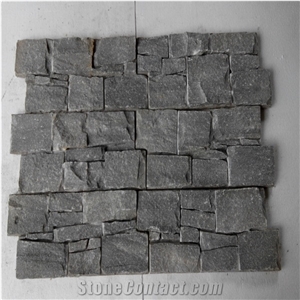 P013 Slate Cement Stacked Stone,Outdoor Wall Application