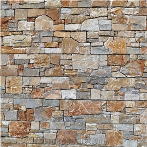 P014 Slate Cement Ledge Stone,Cladding Cover Pattern