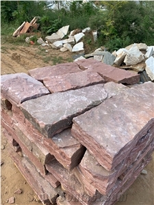 Red Sandstone Future Wall Application Paver