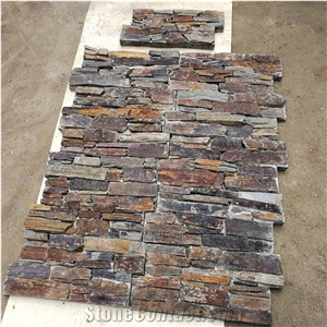 S1120 Slate Cement Stacked Stone,Outdoor Wall Application