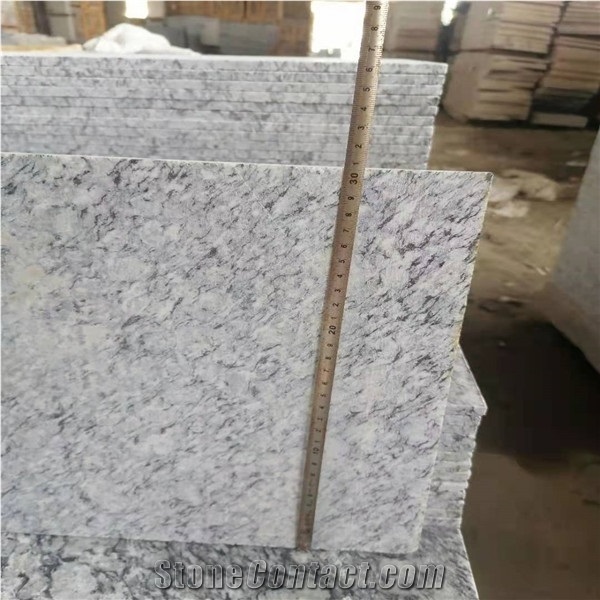 White Granite Stone Tiles Country Yard Flooring Cover