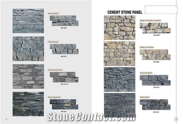 Yellow Limestone Stacked Stone,Outdoor Wall Application