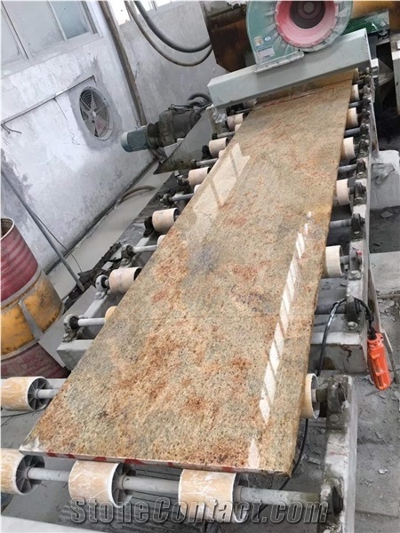 China India Kashmir Gold Slab Flooring Wall Tile Skirting