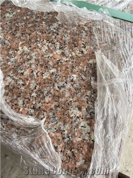 China Original Peach Red G687 Granite Slabs Floor Tile Stone