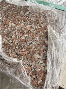 China Original Peach Red G687 Granite Slabs Floor Tile Stone