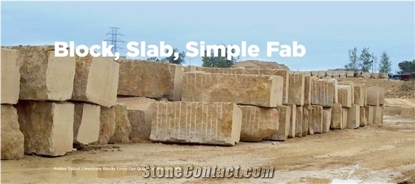 Kasota Amber Select Stone Blocks