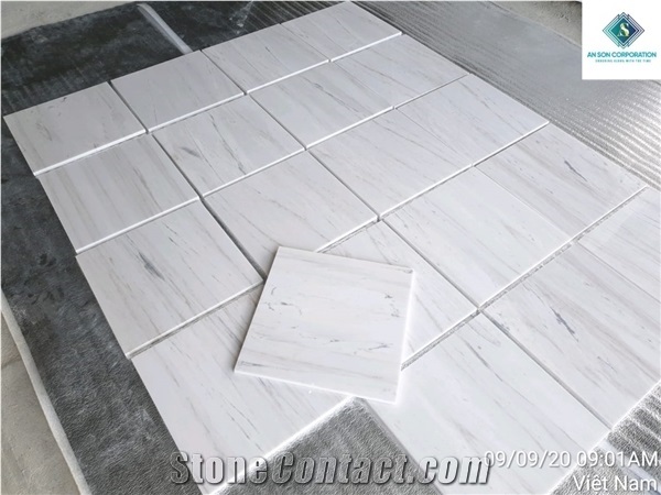 Best Quality Milky White Marble Tiles