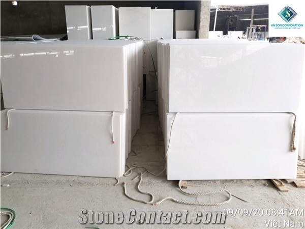 Big Sale New Month for Polished White Marble Tiles
