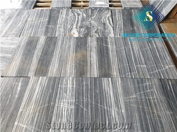 Black Tiger Veins Marble with Reasonable Price