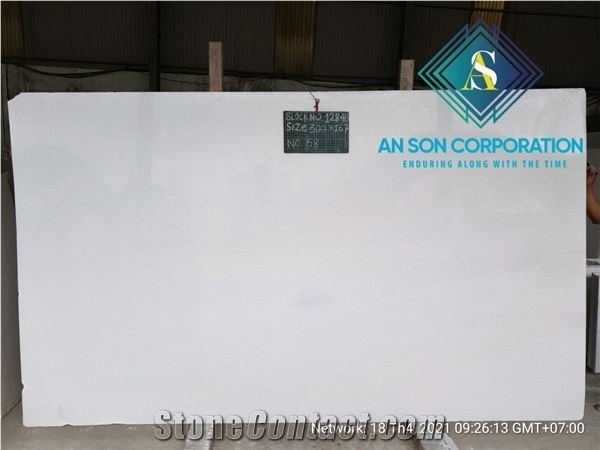 First Quality Vietnam White Marble Big Slabs