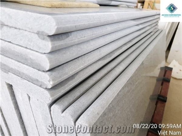 Grey Marble Tiles for Stairs Step Risers