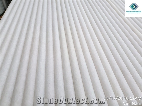 Polishing Vietnam White Stone Stairs Stone Steps