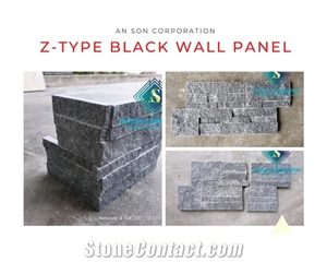 Reasonable Price for Z-Type Black Wall Panel