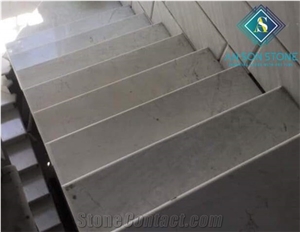 Vietnam Carrara Marble Stair Steps Application Of Customer