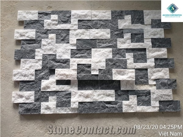 Z-Type Black and White Wall Panel