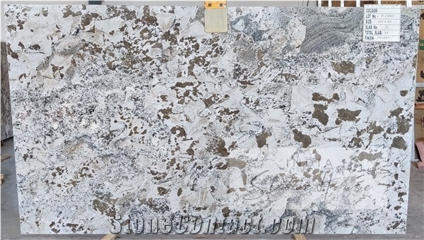 Alpine White Granite Slabs & Tiles, Patagonia Slabs & Tiles