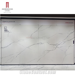 Italy Natural Calacatta Marble 12mm Porcelain Slab