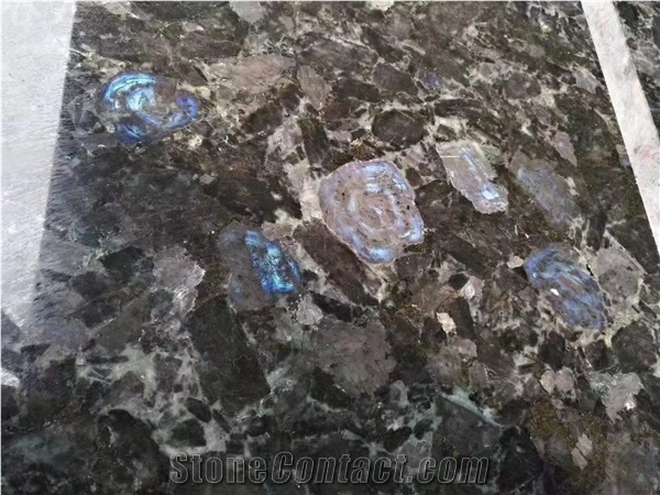 Emerald Azul Volga Blue Granite Slab Tile