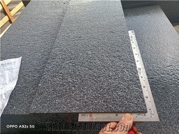 G654 Sesame Black Impala Padang Kobra Dark Granite Step