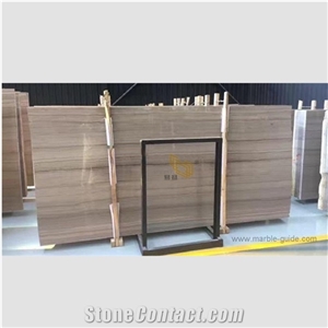 Athens Wood Brown Marble Slabs for Flooring and Wall Decor