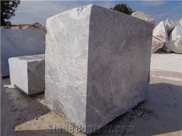 Fior Di Bosco Marble Block, Turkey Grey Marble