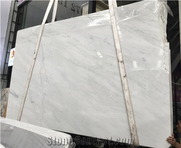 China Statuario Bianco Oriental White Marble Slabs