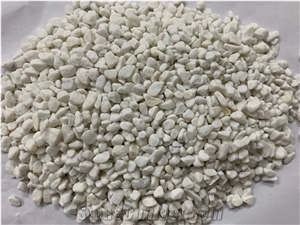 White Marble Pebble Stone, Gravel