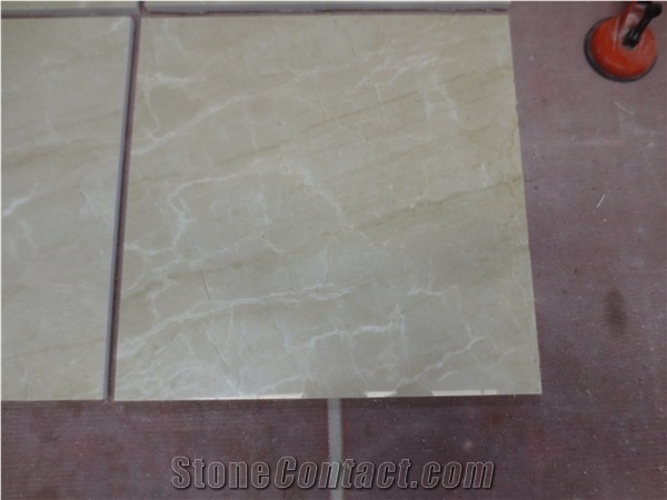 China Factory Price Crema Marfil Marble Slab Tiles