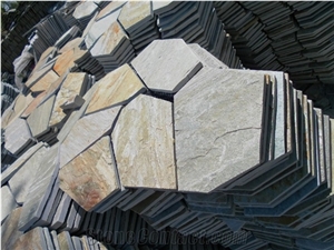 China Rusty Slate Tiles Culture Stacked Veneer Flagstones