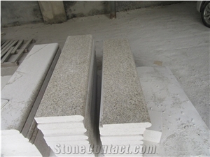G682 Granite,Chinese Yellow Granite Stair Cast Stone Steps