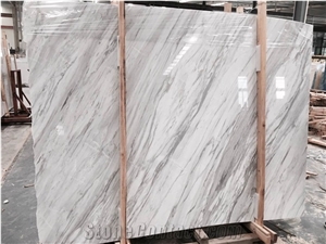 Greece Quarry Volakas White Marble Big Slab Walling Flooring