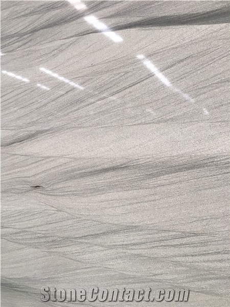 Grey Vein River Like/Water Wave Marble Slabs & Tiles