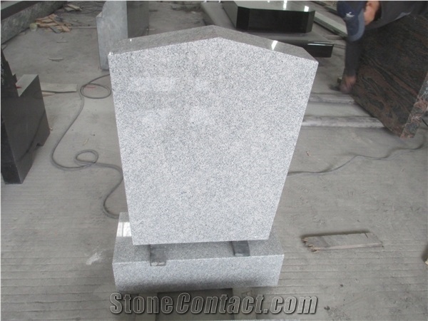 Light Grey G633 Slant Gravestone Tombstone Headstone Coper
