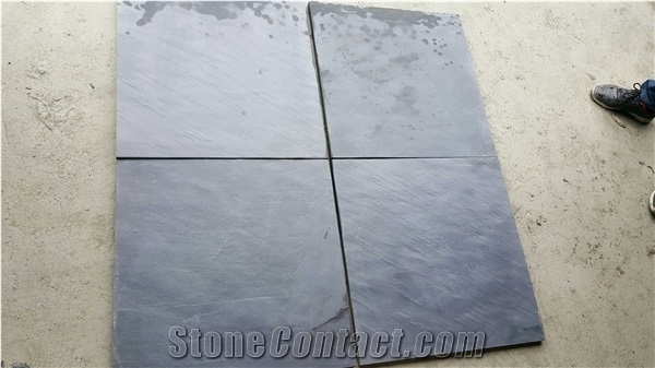 Natural Jiangxi Black Slate Stone Exterior Decoration Tiles