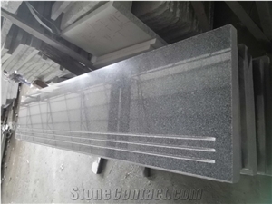 Polished G654 Dark Grey Granite Chinese Stone Stair Steps