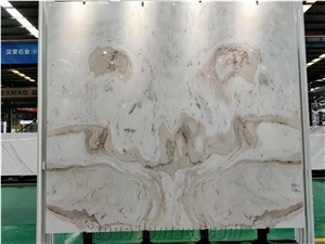Palissandro Bianco Light White Marble Wall Slab Floor Tile
