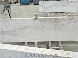 Cheap Polished Chinese Carrara White Marble Tile