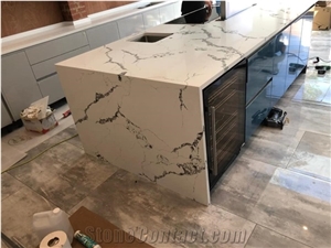 New Designed Quartz Countertop Kitchen,Countertop Kitchen