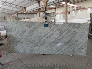 Polished Big White Granite Slab