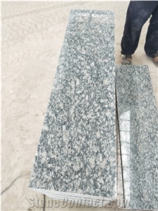 China Cheapest Spray White Granite Flooring Pavement Stone