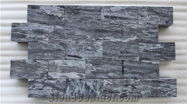 Cultured Stones - Exposed Wall Stone, Grey Quartzite Exposed Wall Stone