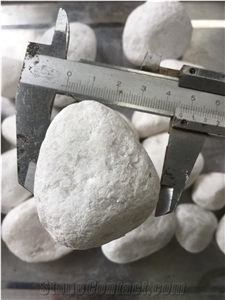 Decorative White Pebble Stone for Landscaping Garden