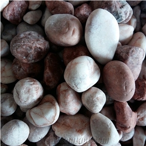 Factory Directly Sale White Pebble Stone for Decoration