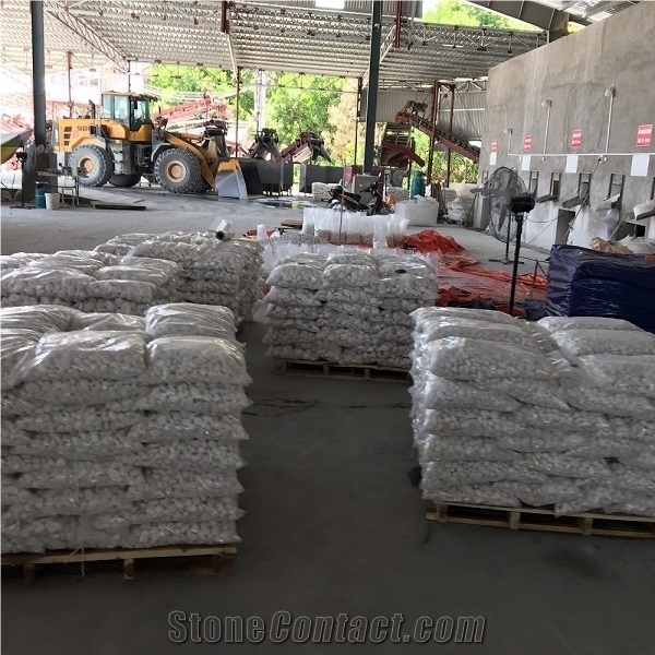 Factory Natural White Pebble Stone for Decoration