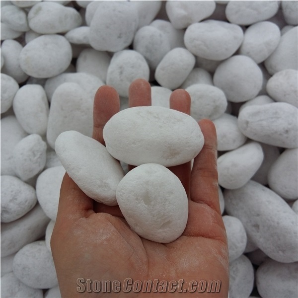 Gardening and Landscaping Stone White Pebble Stone