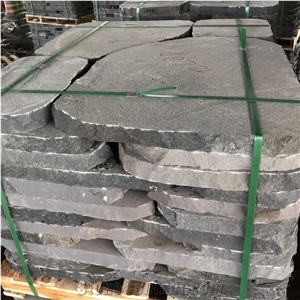 High Quality Lava Basalt Stone Tumbled for Garden Stepping Stone