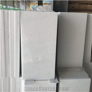Pure White Marble Stone for Wall Tiles and Countertops