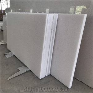 Pure White Marble Stone for Wall Tiles and Countertops